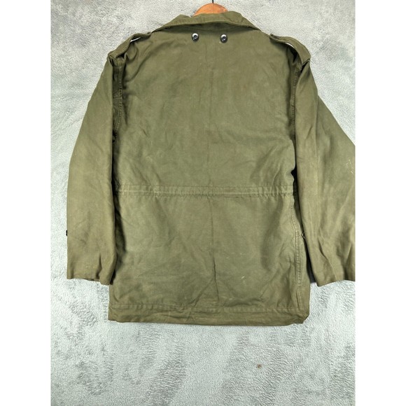 VTG 80s KL SEYNTEX GERMAN DUTCH MILITARY FIELD JACKET Wool Liner 42 BORSTOMVANG - Picture 11 of 16